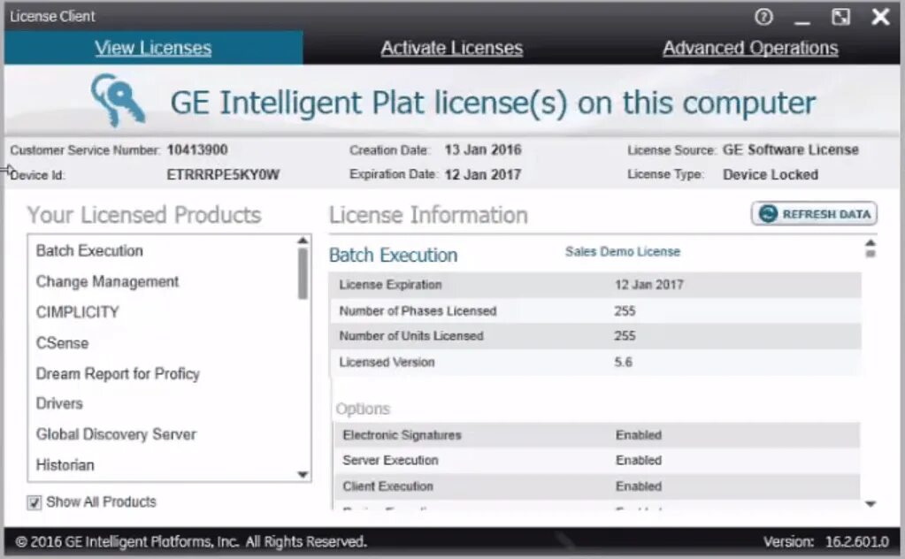 Source license. CIMPLICITY HMI. 2080@License-Server. Proficy licensing. License.Server-magnitude.