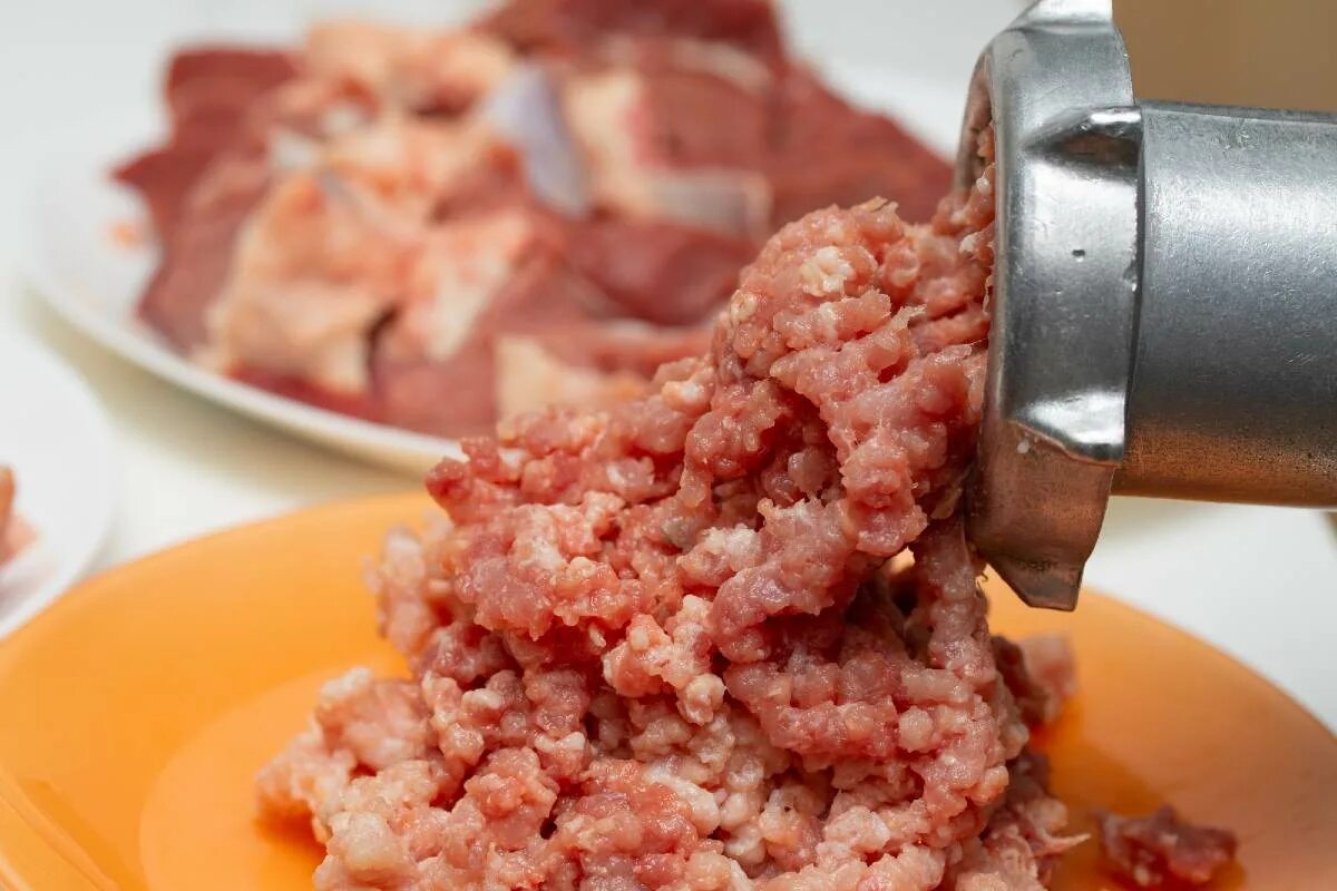 Фарш. Мясной фарш. Мясо фарш