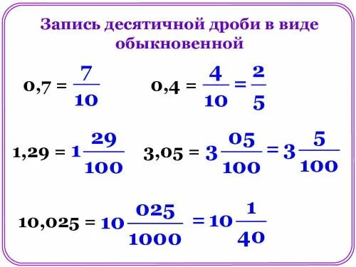 17 1 3 в десятичную. Как простую дробь перевести в десятичную дробь. Как перевести обычную дробь в десятичную дробь 5 класс. Как обычное число превратить в десятичную дробь. Десятичную дробь перевести в обыкновенную дробь.