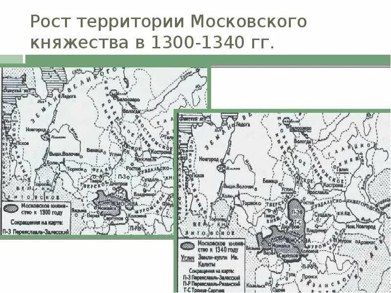 Территория Московского княжества в 1300 г. Московское княжество 1300-1462. Карта Московского княжества 1462. Рост Московского княжества 1462 1521.