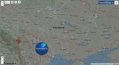 Воздушная карта украины