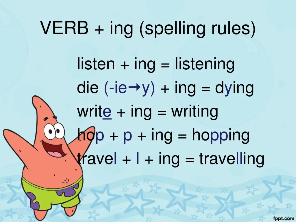 Travel ing. Ing Spelling. Ing Spelling Rules. Spelling ing правило. Present Continuous ing Spelling.