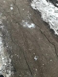 Все дорожки покрылись снежным ковром