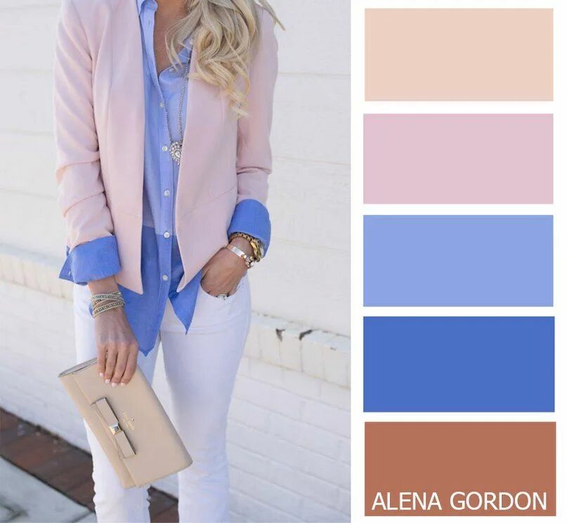 Color-Block Fashion by Alena Gordon Color combinations for clothes, Colour combi