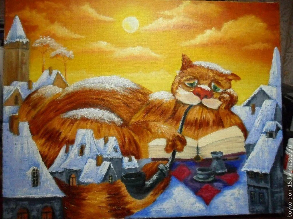 Картины с котами. Коты на крыше. Кот на крыше живопись. Картины с котами на крыше. Правополушарное рисование коты на крыше.