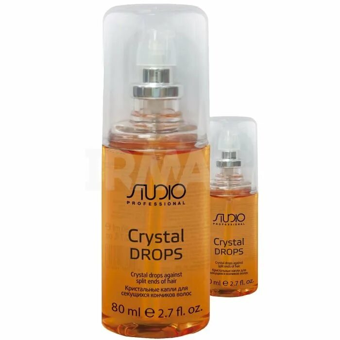 Капли для кончиков волос кристальные секущихся Crystal drops80 Studio professional. Капус кристальные капли. Studio professional масло от секущихся кончиков. Кристалл Дропс капус.