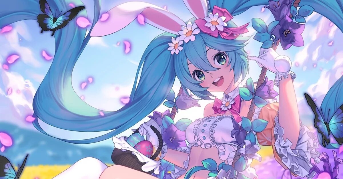 Miku rabbit rule 34. Хацуне Мику Пасхальная. Хатсуне Мику Пасхальный кролик. Хатсуне Мику Пасха. Хатсуне Мику фигурка Пасха.