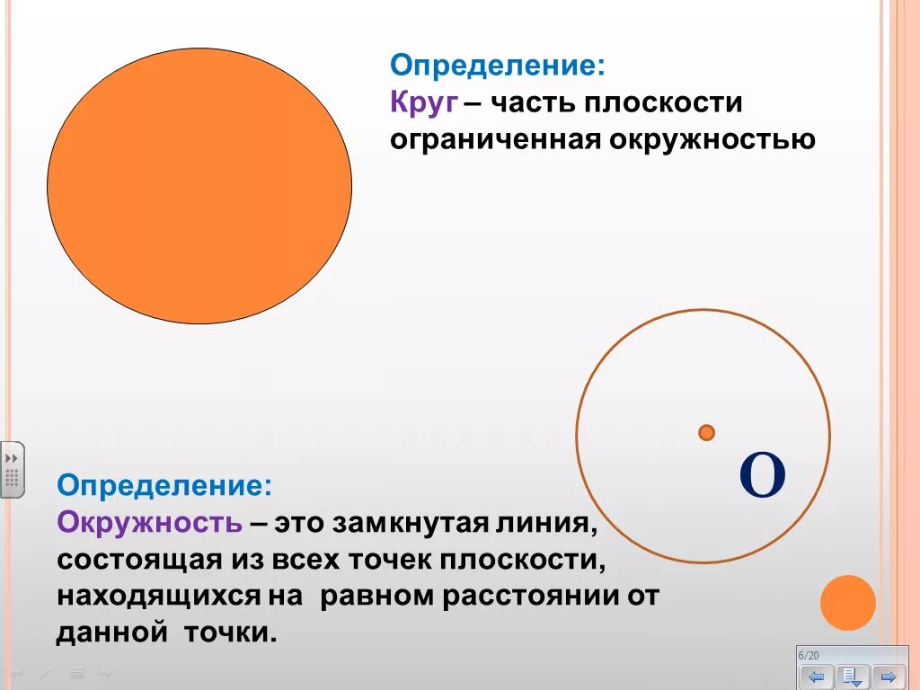 Документ который определил круг. Понятие окружности. Круг определение. Определениеокружности и кругп. Понятие круг и окружность.