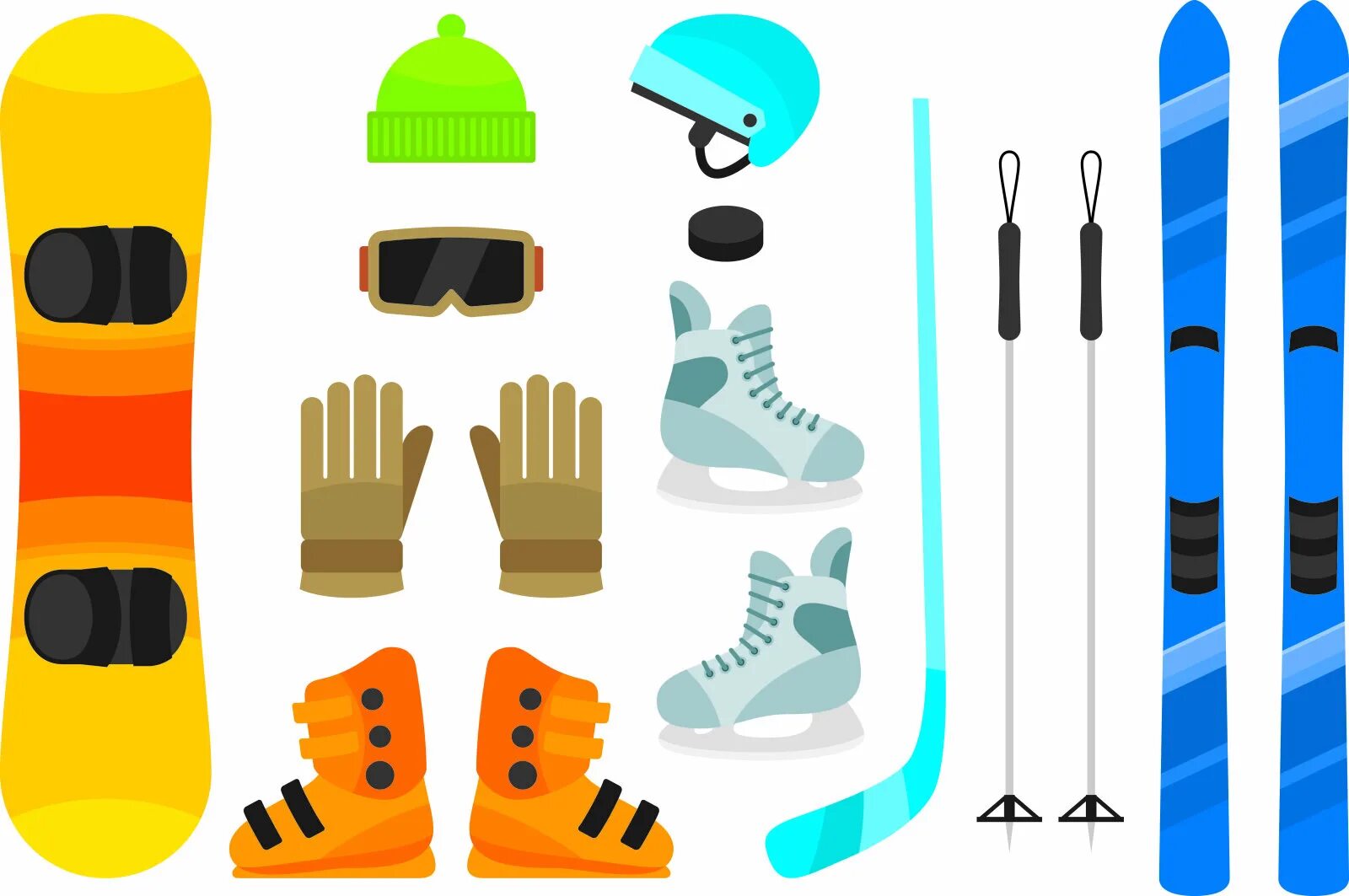 Спортивный инвентарь лыжи