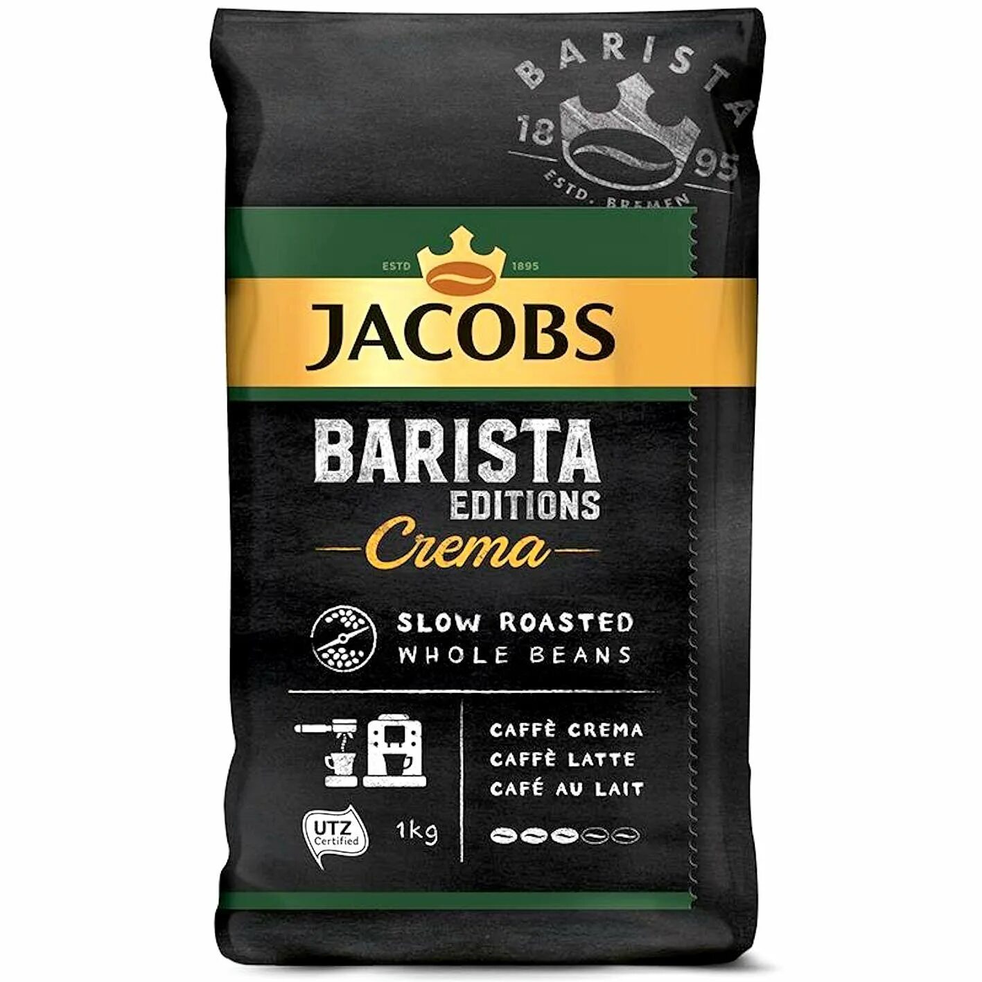 Кофе якобс бариста крема в зернах. Кофе jacobs barista edition. jacobs barista crema. jacobs barista edition crema. кофе в зернах jacobs barista editions crema, 1000г.