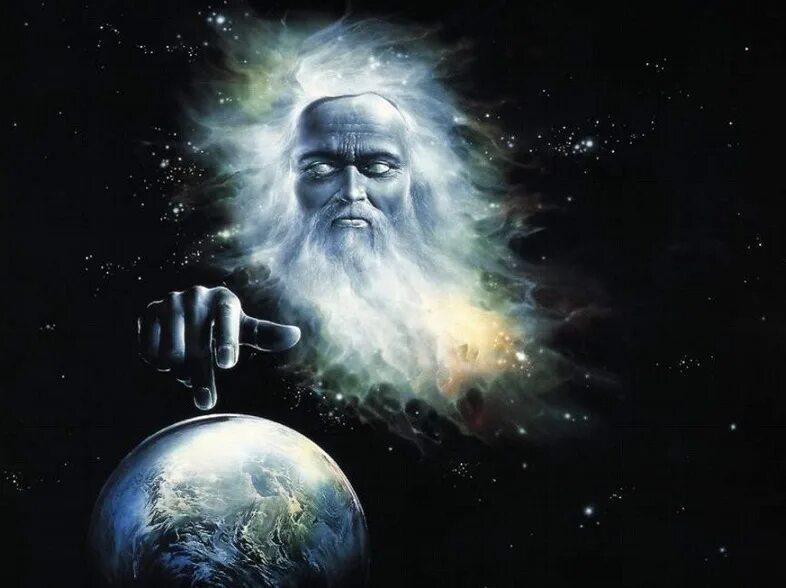 Человек создатель вселенной. Разум Вселенной. Космический разум. Бог над планетой. Творец Вселенной.