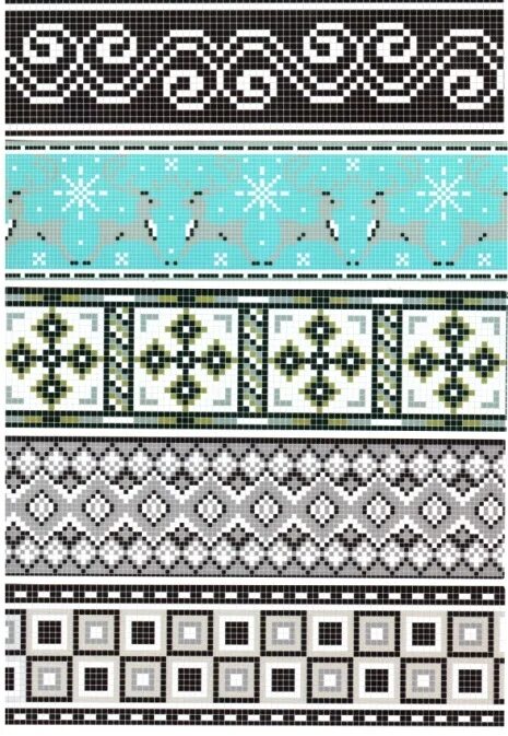 Схемы плетения якутского орнамента из бисера Beaded Jewelry Inspiration