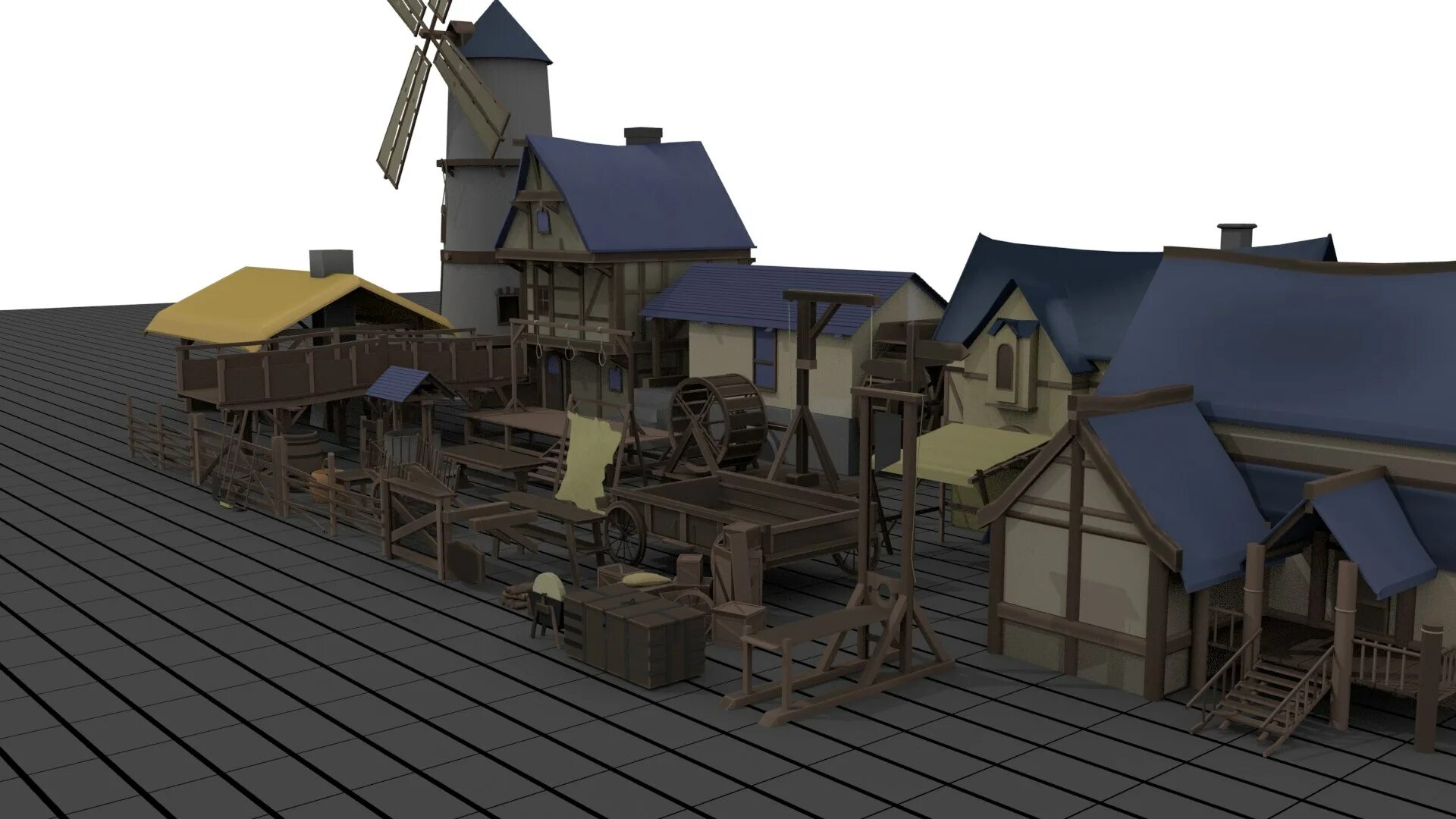 3д модель деревни. Low poly средневековая деревня. 3d модель деревни. средневековая деревня 3д. 3d модель поселка.
