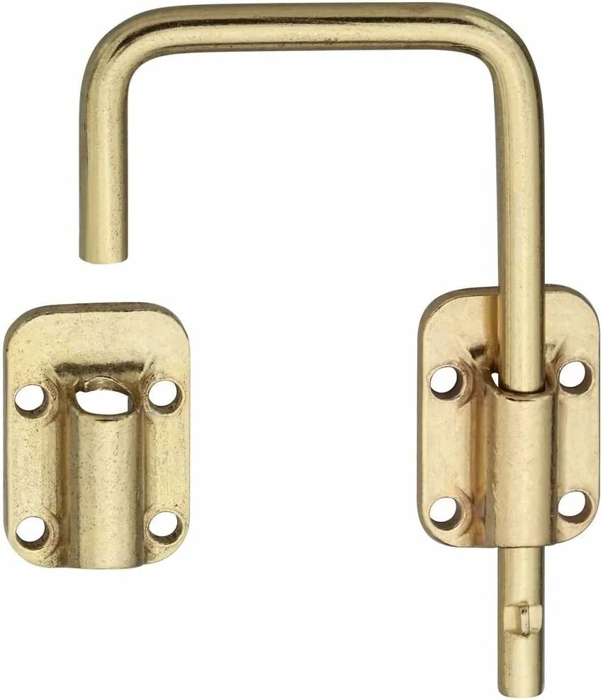 Защелка на калитку НОЭЗ ЗК-230-S. National Hardware n239-004 Sliding Door Latch, Steel, Brass. Защёлка потайная палубная 76х56мм. AGB шпингалет d003202503 -250мм латунь.