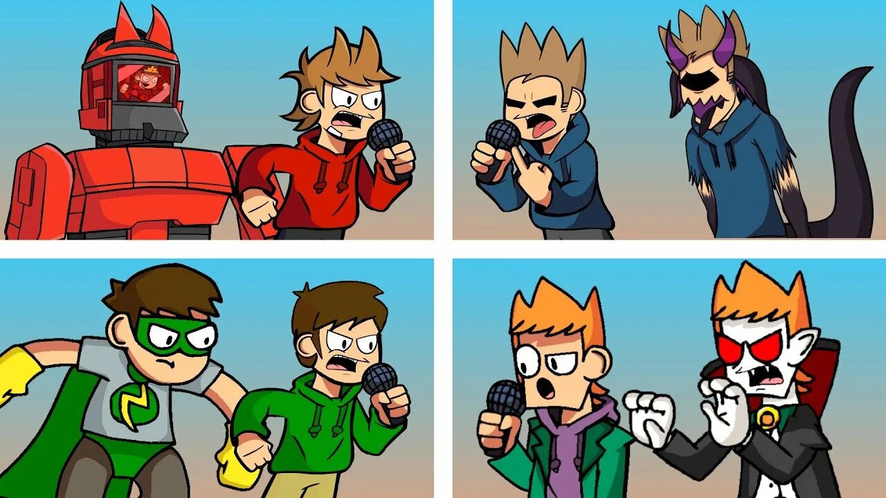 Том против 1. Eddsworld Tom против Tord. Фанкин Торд. ФНФ Торд против Тома. FNF Tord vs Tom.