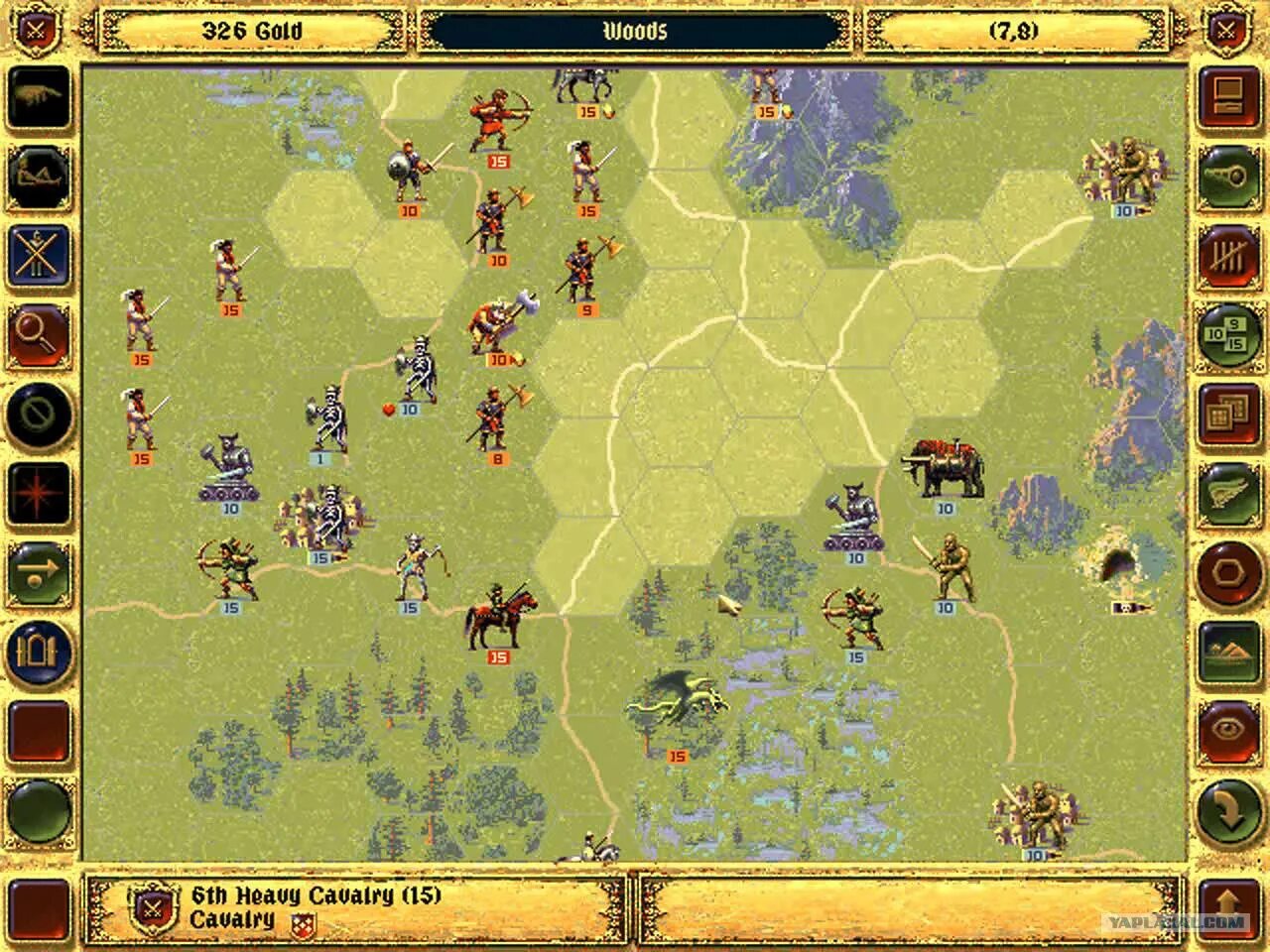 History generation in game