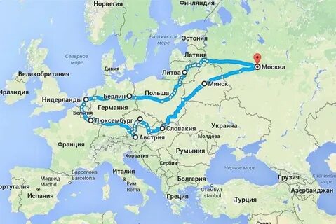 Маршрут транспортного средства 4