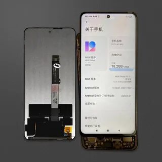 Xiaomi poco x3 дисплей