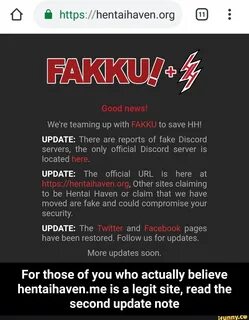 For those of you who actually believe hentaihaven.me is a legit site, read ...