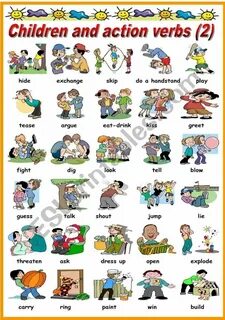 Actions for kids wordwall