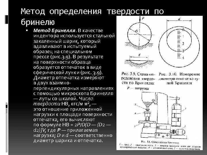 Твердость методы контроля. Метод бринелля индентор. определение твердости по методу бринелля. метод бринелля нагрузка. твердость по методу бринелля измеряют....