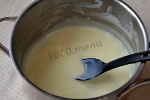Заварной крем на сковороде
