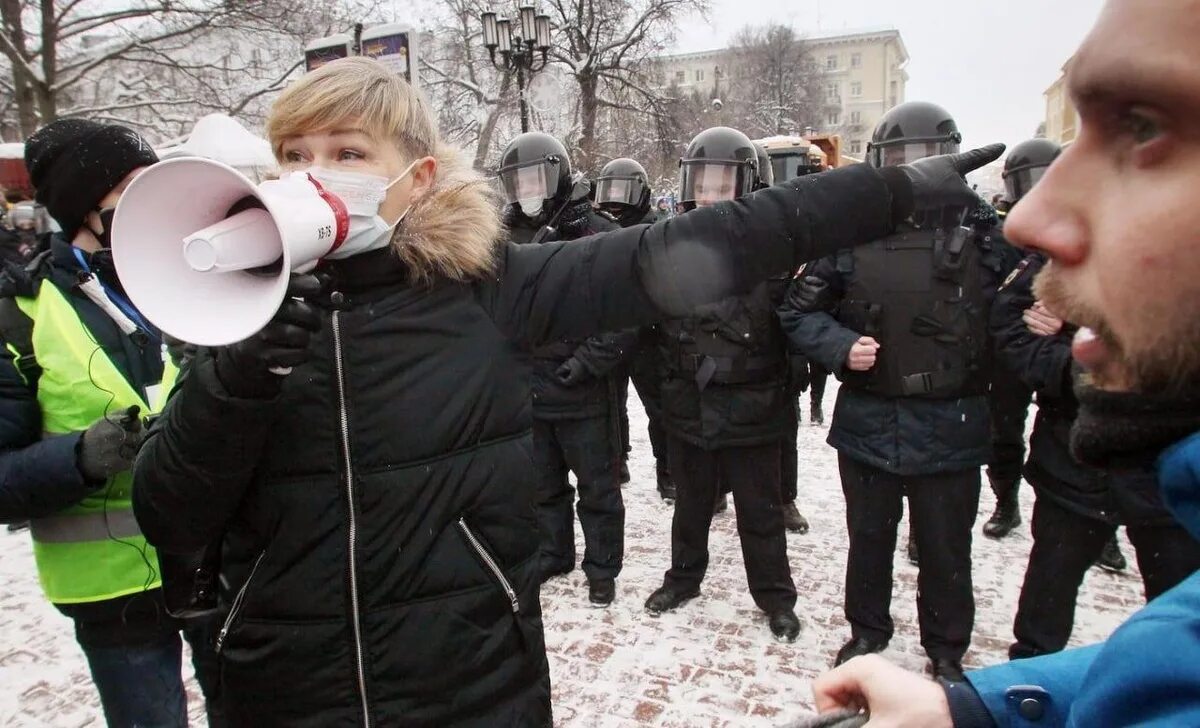 Протесты в Нижнем Новгороде.