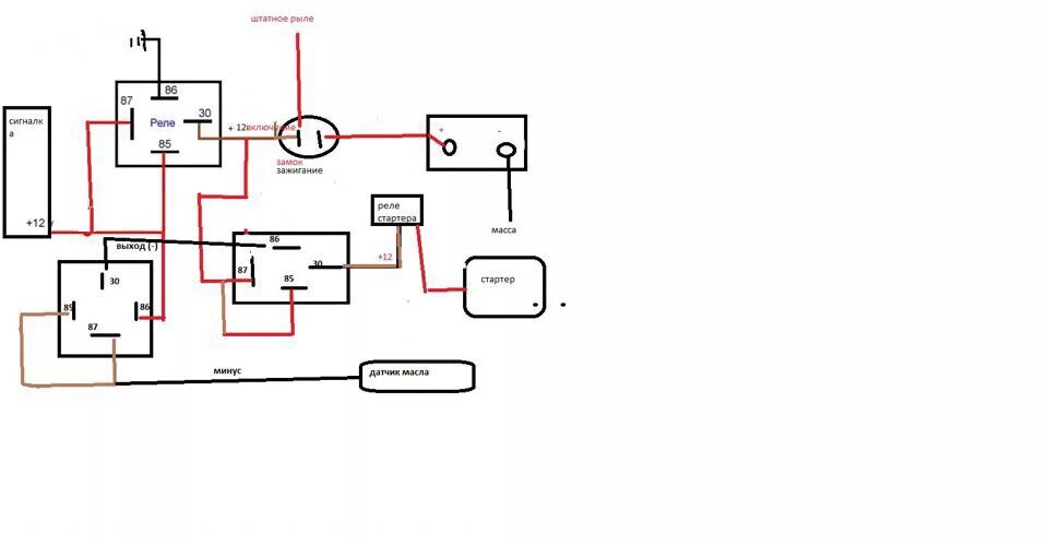 Автозапуск с управлением с телефона. Автозапуск через реле. Автозапуск через реле по доп каналам сигнализации схема. Автозапуск через реле ВАЗ. Автозапуск через доп реле ВАЗ.