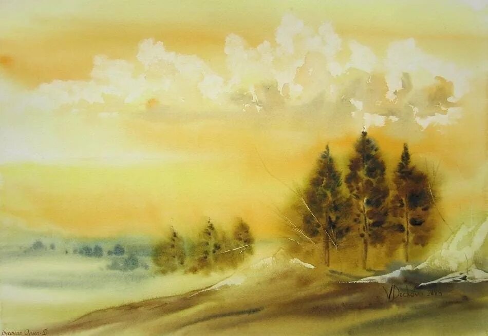 теплый художник. теплые картины художников. композиция в пейзаже. теплый художник. художница аннет логинова кофе.