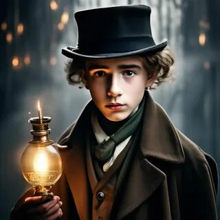 Оливер Твист" - картинка создана в Шедевруме.