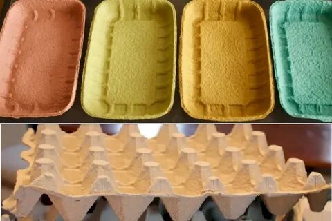 Какие изделия часто сделаны из переработанной бумаги
