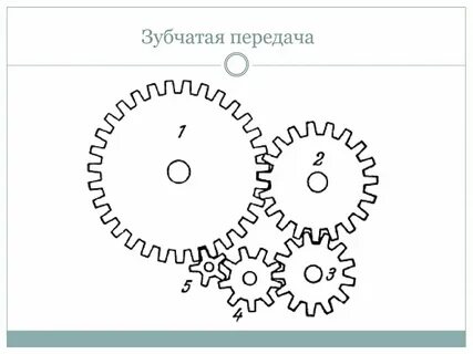 Зубчатая передача задачи