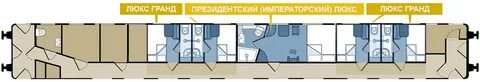Размеры купе двухэтажного поезда