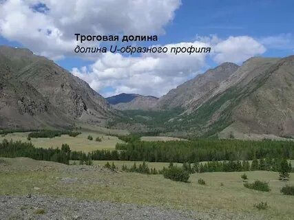 Для европейского севера характерны ледниковые формы рельефа