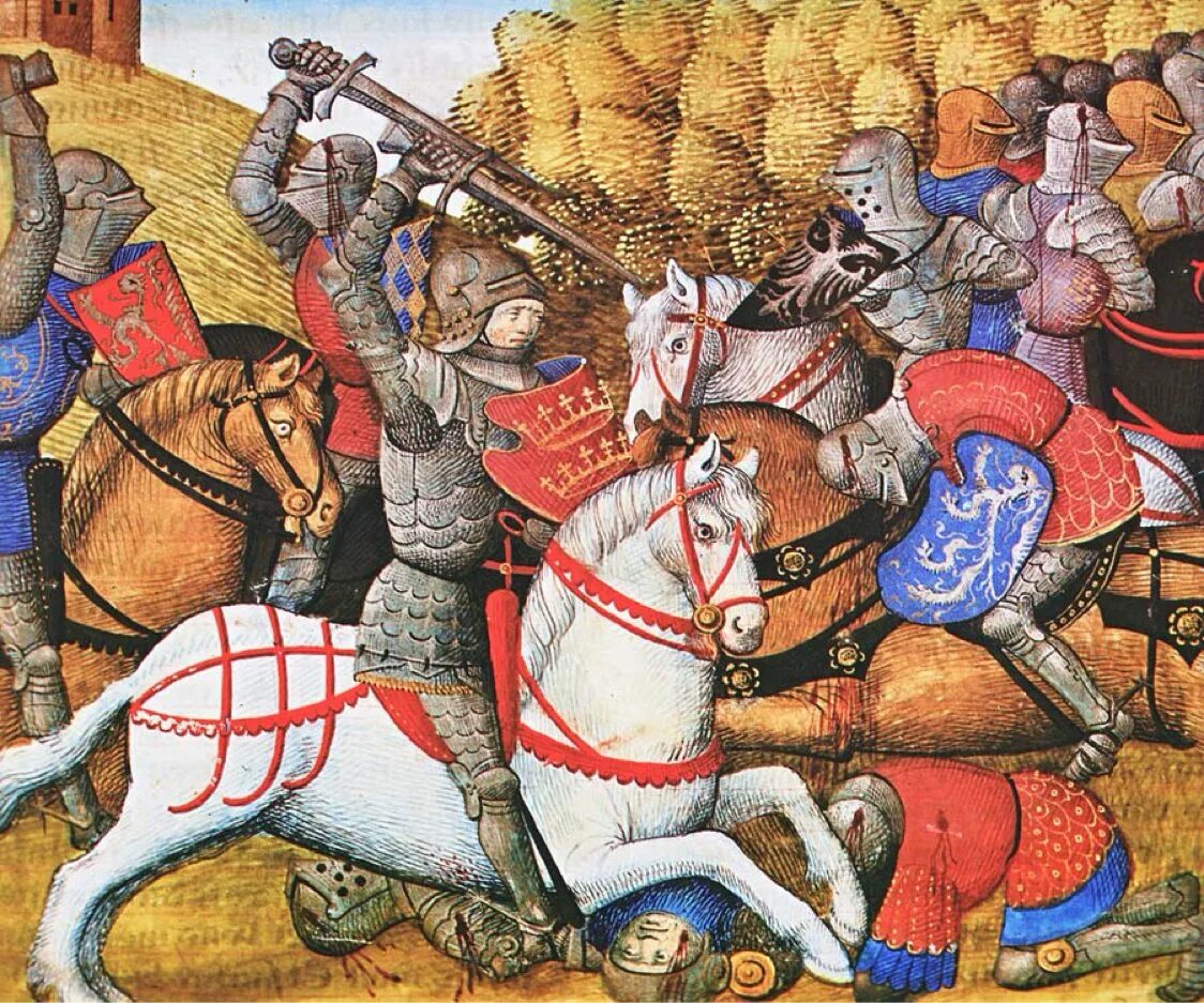 Французские Рыцари столетней войны. Читать про рыцарей