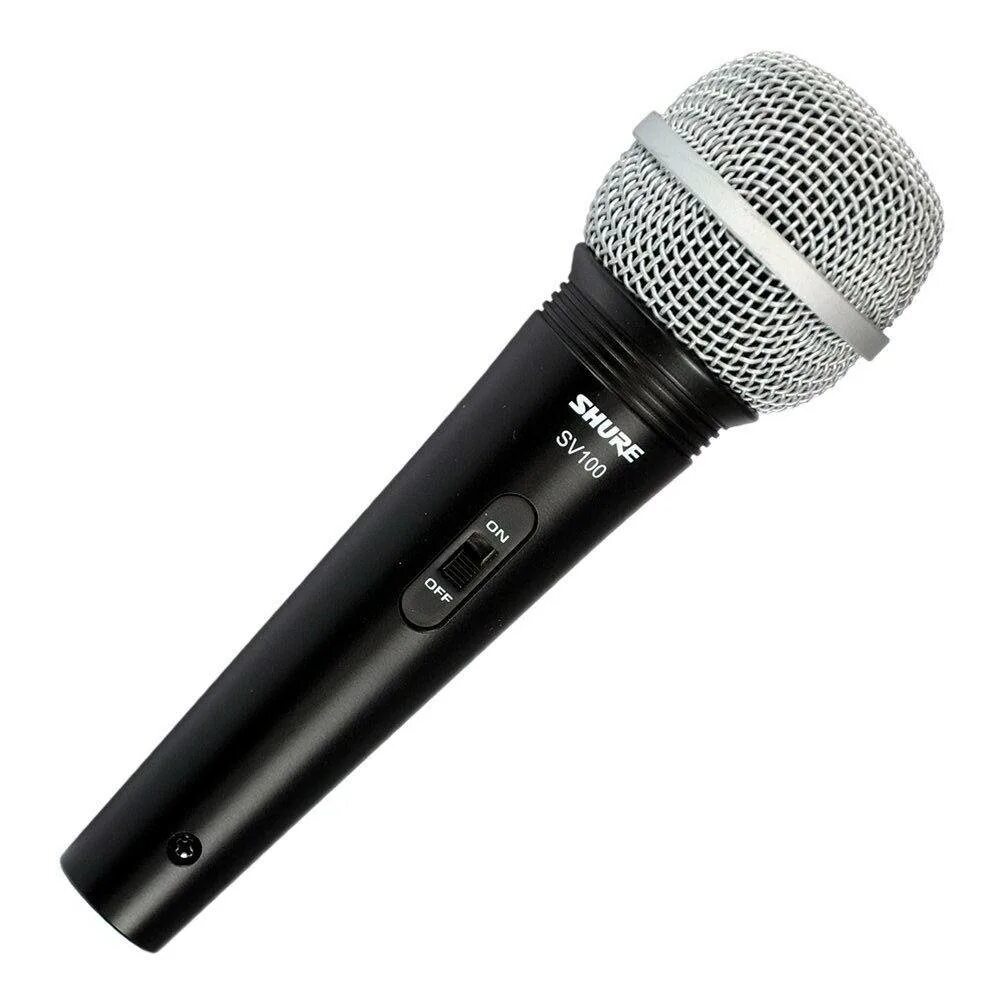 Лучший микрофон для вокала. Микрофон shure sv100-a. shure beta 52a. akg p5s shure sv100-a.