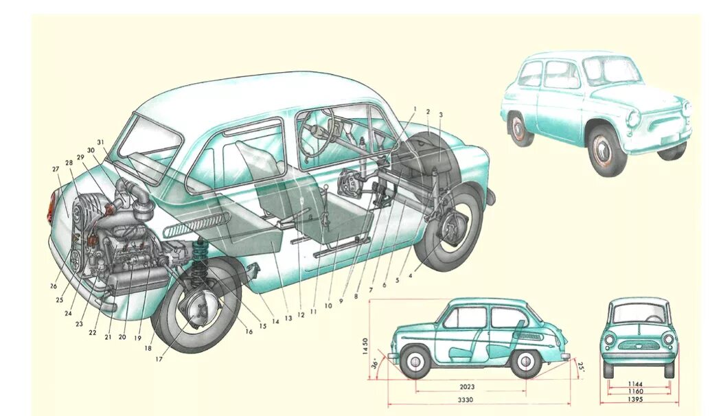 Размеры заз 968. Колесная база ЗАЗ 965. ЗАЗ 965 чертеж. ЗАЗ 968м кузов. Колея ЗАЗ 965.