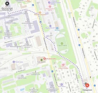 Станция долгопрудный на карте