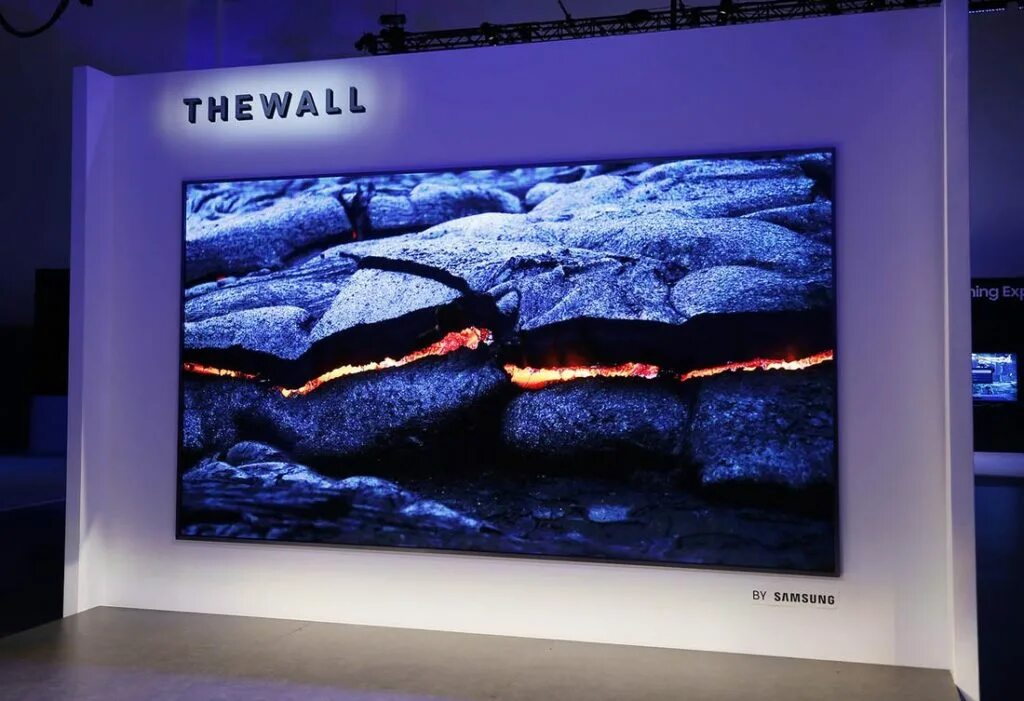 Микро телевизоры. Модульный 146-дюймовый телевизор Microled. Телевизор Samsung the Wall 219 дюймов. Самый большой телевизор Samsung 110 дюймов QLED. Samsung олед 2019 телевизор.