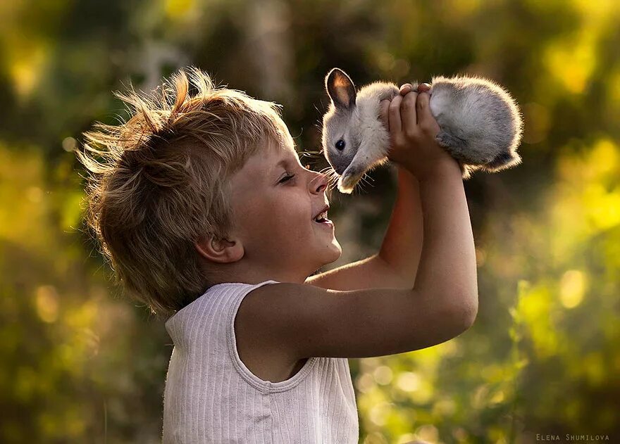 Самая добра картинка. Елена Шумилова фотограф. Для детей. Животные. Маленькие дети и животные. Люди и животные.