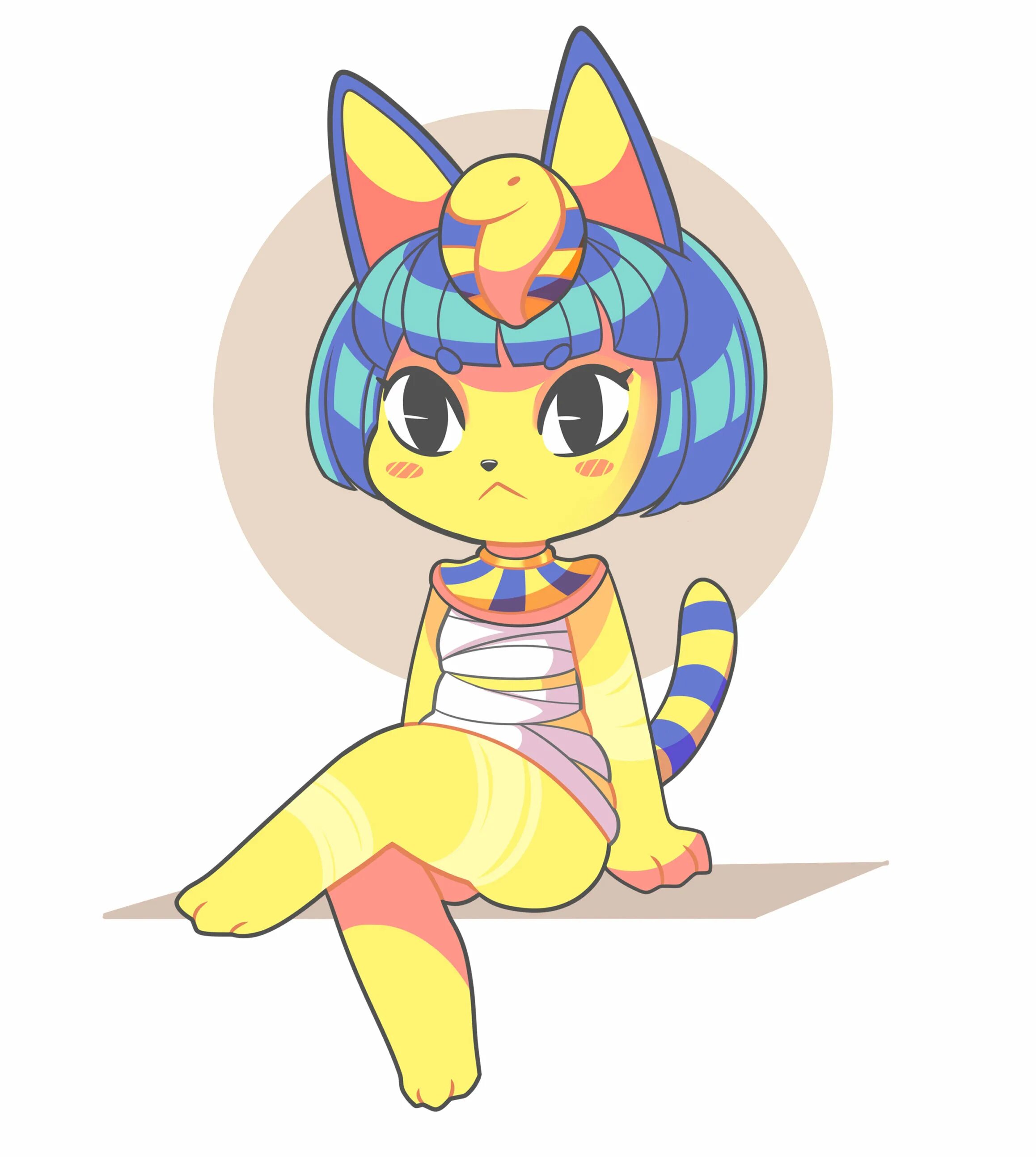 Энимал Кроссинг Ankha. Ankha марруби. Анкха кошка animal Crossing. Амибо Ankha.