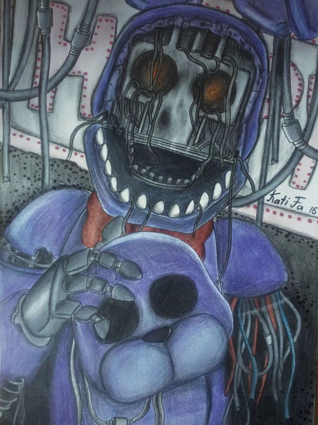 Олд арт. Олд бонни. фнаф олд бонни. олд бонни арт. fnaf олд бонни.