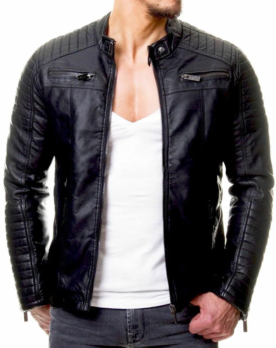 Мужские куртки черные летние. New men Genuine Lambskin Leather Jacket Black Slim Fit Biker Motorcycle Jacket. 2020 Vintage Black Biker's Style Genuine Leather Jacket men. Black Oblow Lambskin Moto Leather Jacket men. Кожаная куртка слим фит.