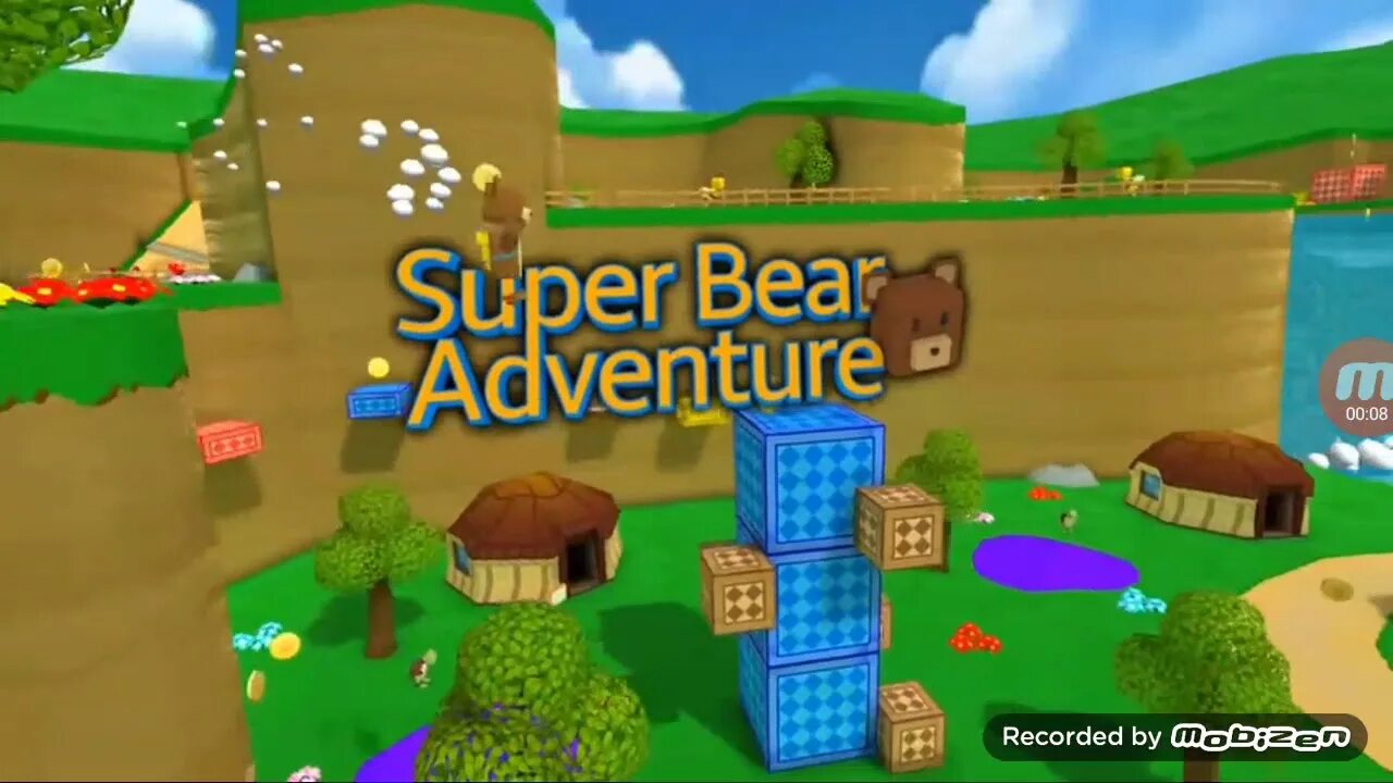 1 версию super bear adventure. Супер Беар адвенчер. Супер медведь игра. Супер Беар адвенчер 2. Супер медведь адвенчер.