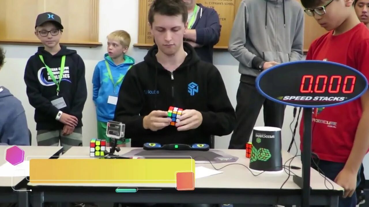 Мировой рекорд по сборке кубика 3х3