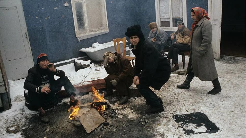 1994 год 1 декабря. Мирные жители в Грозном 1995.