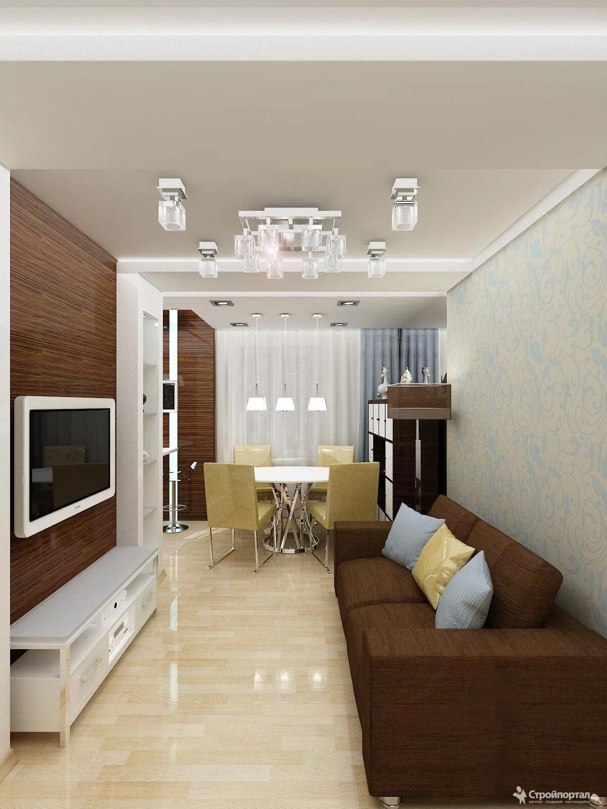 Студия недели: 32 квадратных метра для семейной пары - INMYROOM