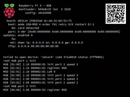 Raspberry pi boot