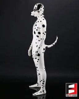 Latex dalmatian petsuit BS-PSD04.
