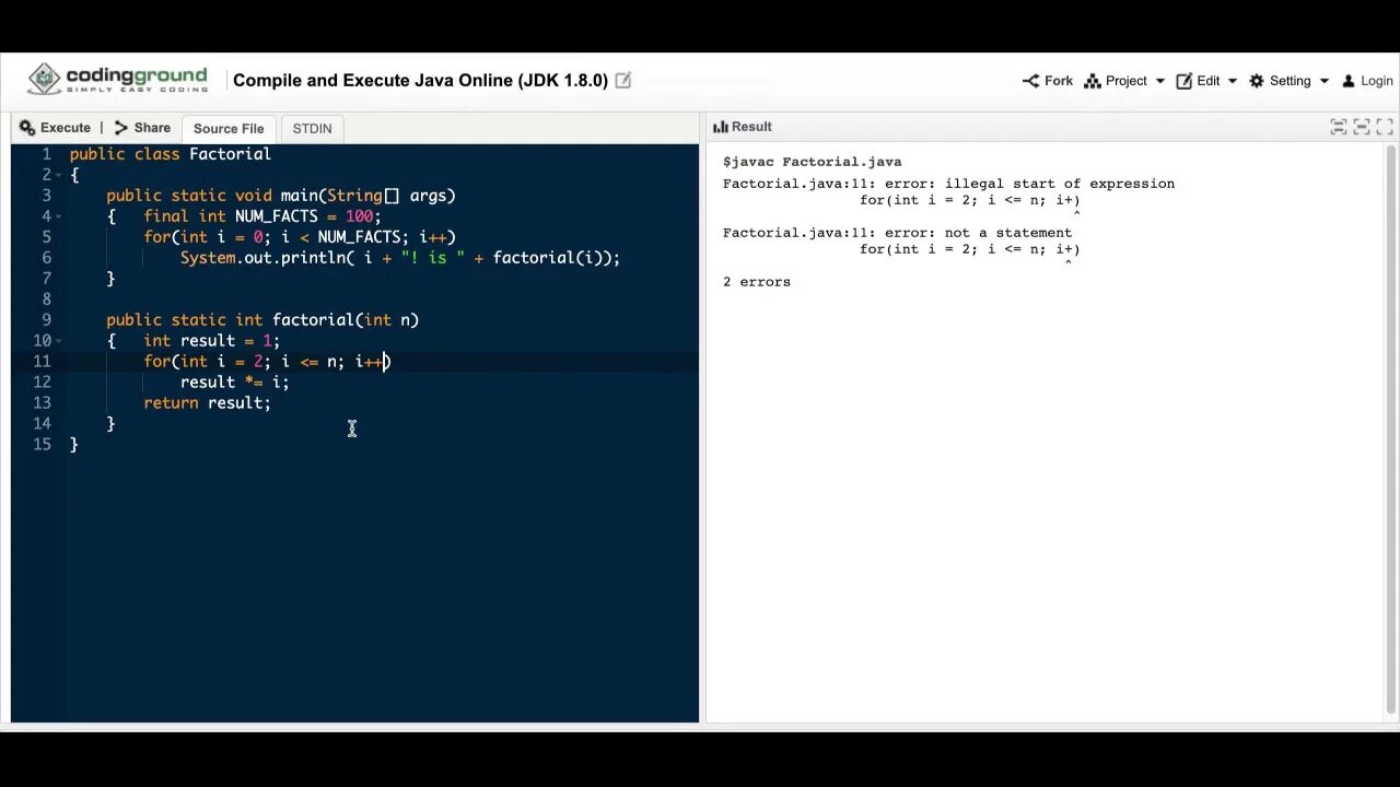 Expression java. Java code. Illegal start of expression. Cannot find symbol. Illegal java